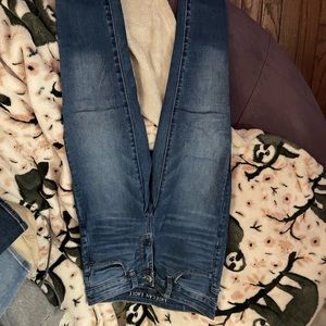 Straight leg jeans